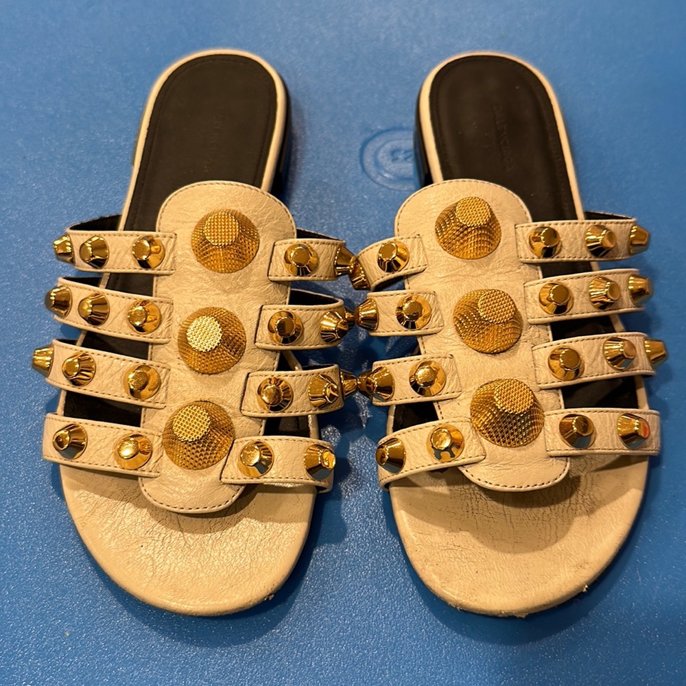 Balenciaga leather sandals